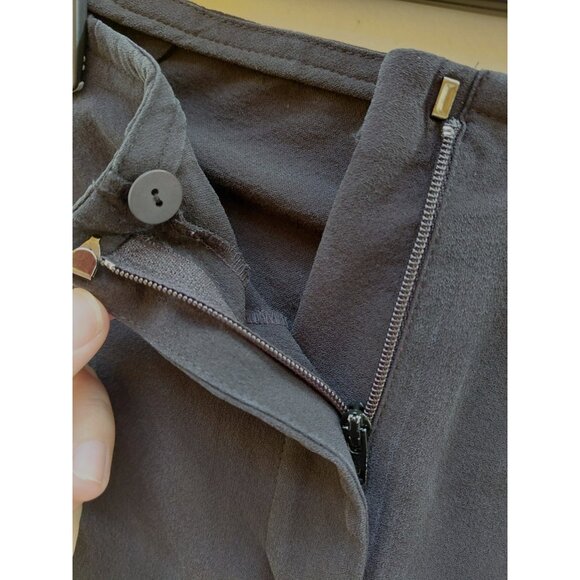 Eileen Fisher Black Silk Petite Pants Size PP - Picture 6 of 9